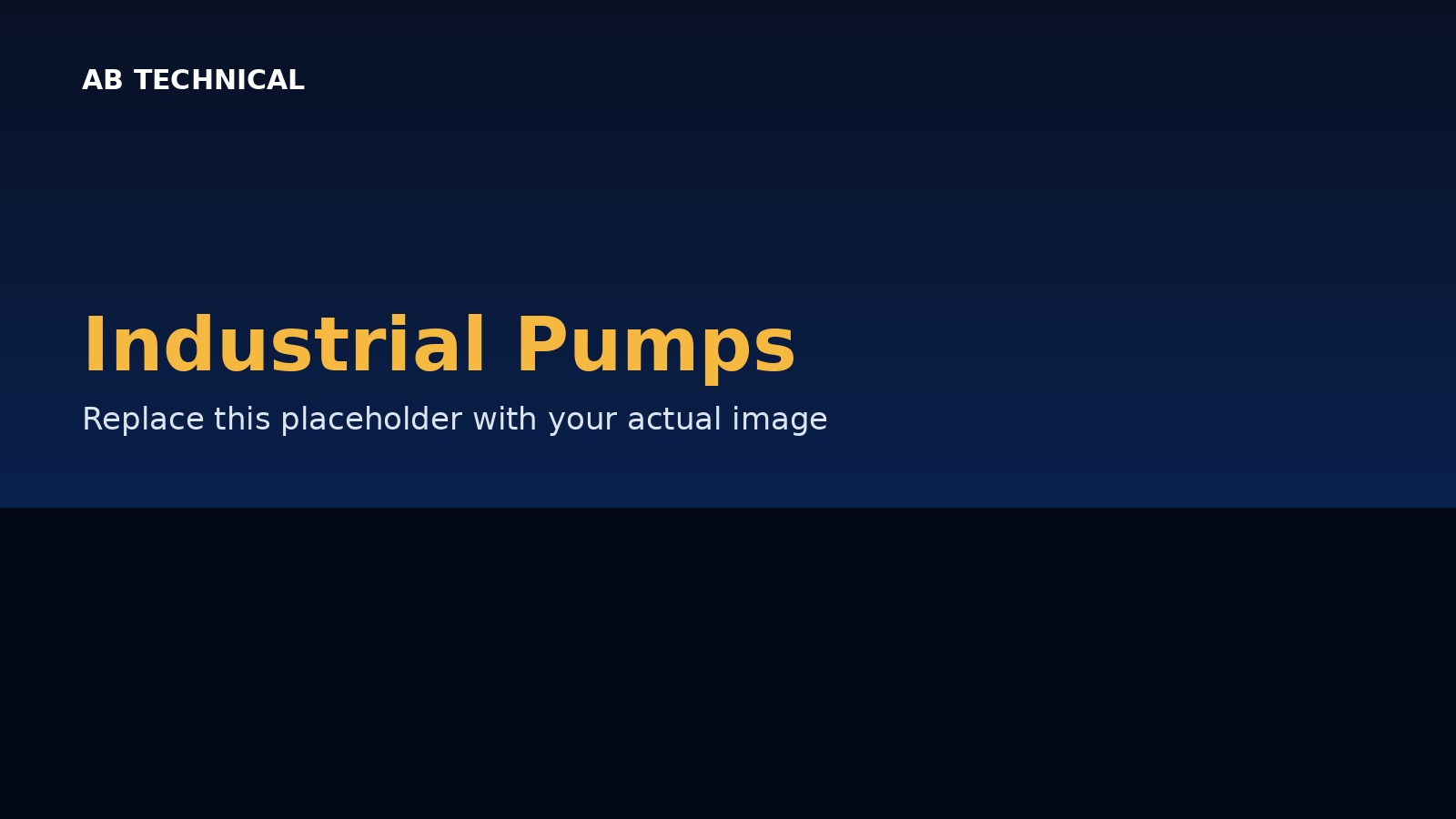 Industrial Pumps